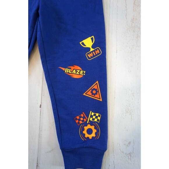 Nickelodeon Blaze Toddler Boys Jogger Pants Blue - Size 3T, NWOT - Picture 2 of 6